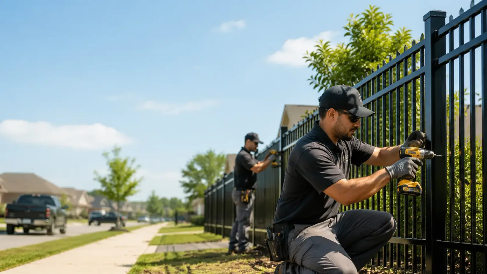 Metal Fence Installation in Wheatland, OK